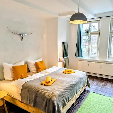 Uhlpartment - Im Herzen Von Uelzen Buitenkant foto